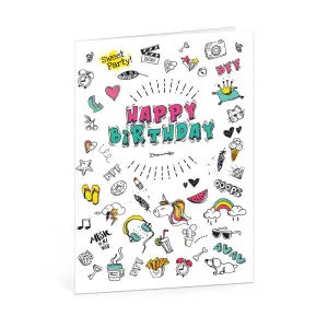 CESTITKA HAPPY BIRTHDAY