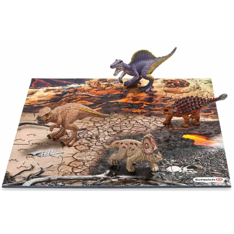 SCHLEICH MALI DINOSAUROS SA PODLOGOM OD PUZLI
