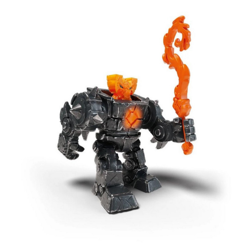 SCHLEICH ELDRADOR MINI CREATURES SHADOW LAVA ROBOT 