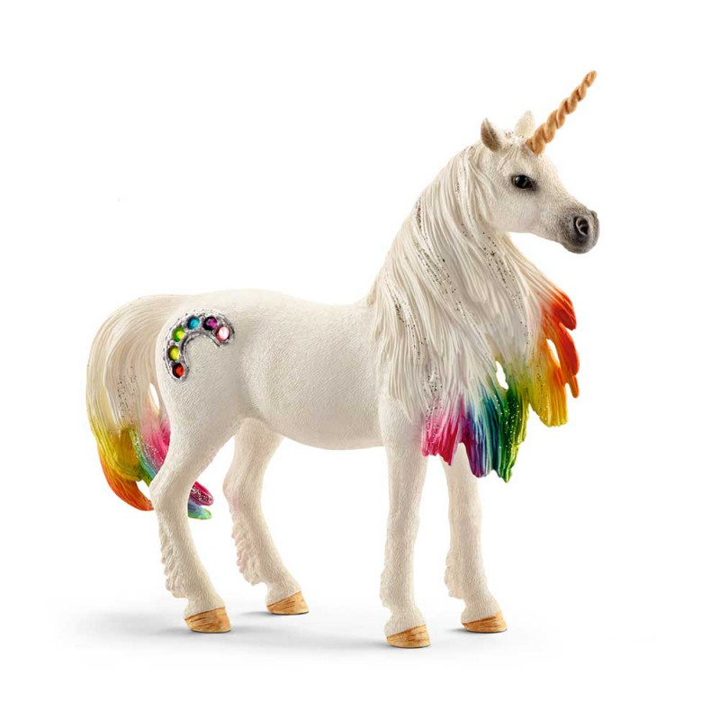 SCHLEICH JEDNOROG SA DUGINOM GRIVOM, ZENKA 