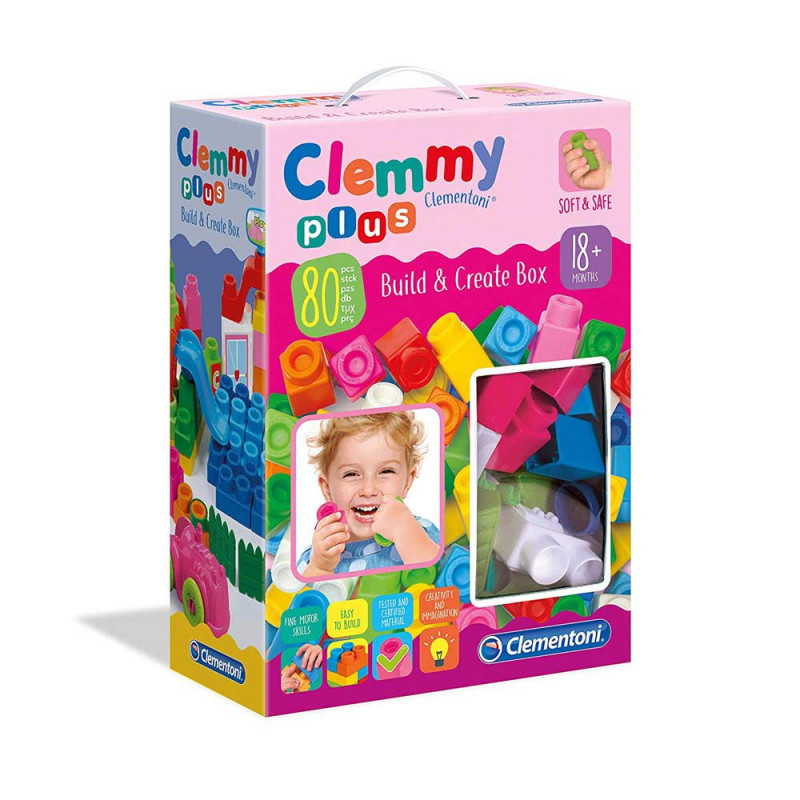 CLEMMY PLUS SET 80 KOCKICA ROZE
