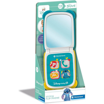 CLEMENTONI STITCH FLIP PHONE 
