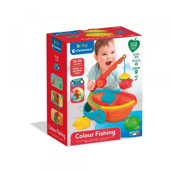 CLEMENTONI BABY RAINBOW FISHING SET 