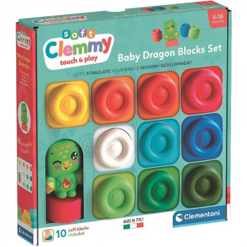 CLEMENTONI CLEMMY ZMAJ KOCKICE 10 KOM 