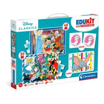 CLEMENTONI EDUKATIVNI SET 4 U 1 DISNEY CLASSICS 