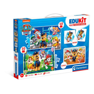 CLEMENTONI EDUKATIVNI SET 4IN1 PAW PATROL