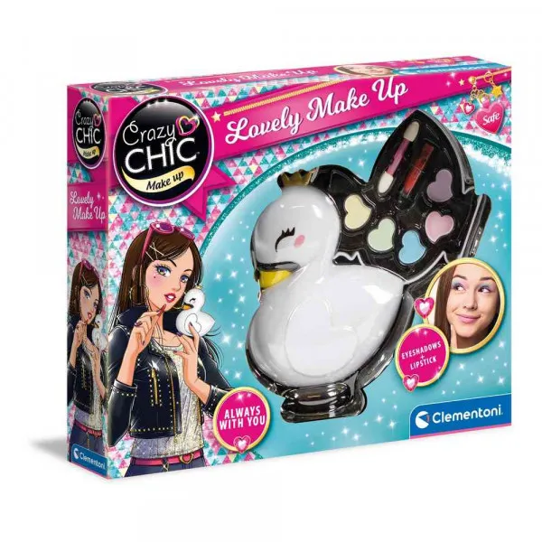 CRAZY CHIC MAKE UP PALETA SWAN 