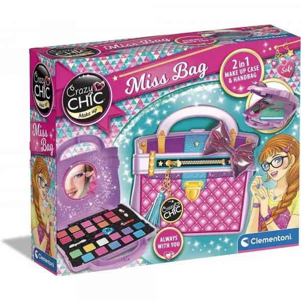 CRAZY CHIC MISS BAG TASNICA PALETA SENKI SET 