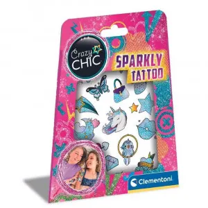 CRAZY CHIC SPARKLY TATTOO SET