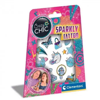 CRAZY CHIC SPARKLY TATTOO SET 