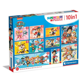 CLEMENTONI PUZZLE 10 U 1 PAW PATROL 2022 