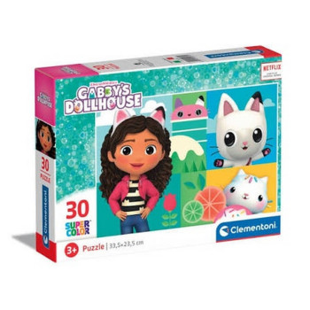 CLEMENTONI PUZZLE 30 GABBYS DOLLHOUSE 