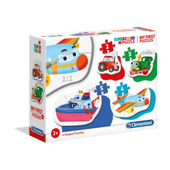 CLEMENTONI PUZZLE 2-3-4-5 MY FIRSTMEANS OF TRANSPORT 