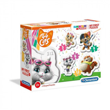 CLEMENTONI MY FIRST PUZZLES 44 CATS 