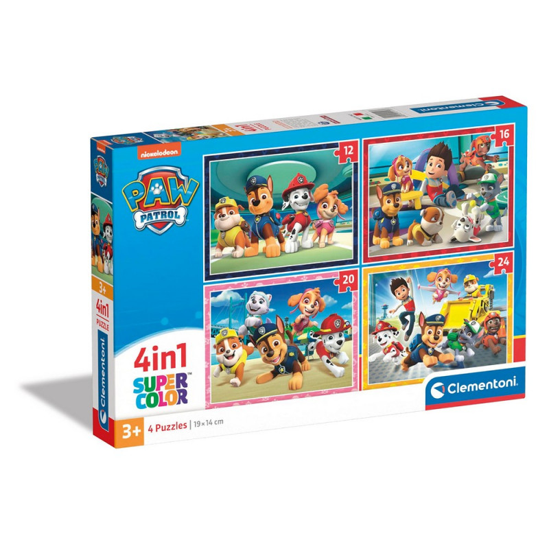 CLEMENTONI PUZZLE 4IN1 PUZZLE PAW PATROL