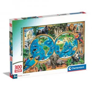 CLEMENTONI PUZZLE ČUDESNI SVET ŽIVOTINJA 300 DELOVA