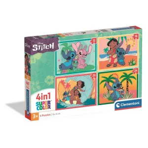 CLEMENTONI PUZZLE 4IN1 STITCH 2025