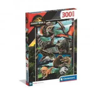 CLEMENTONI PUZZLE JURASSIC WORLD SVET IZ DOBA JURE 300 DELOVA