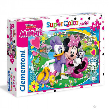 CLEMENTONI PUZZLE 104 MAXI MINNIE HAPPY HELPERS 