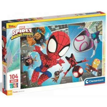 CLEMENTONI PUZZLE 104 MAXI SPIDEY AND HIS AMAZING FRIENDS 