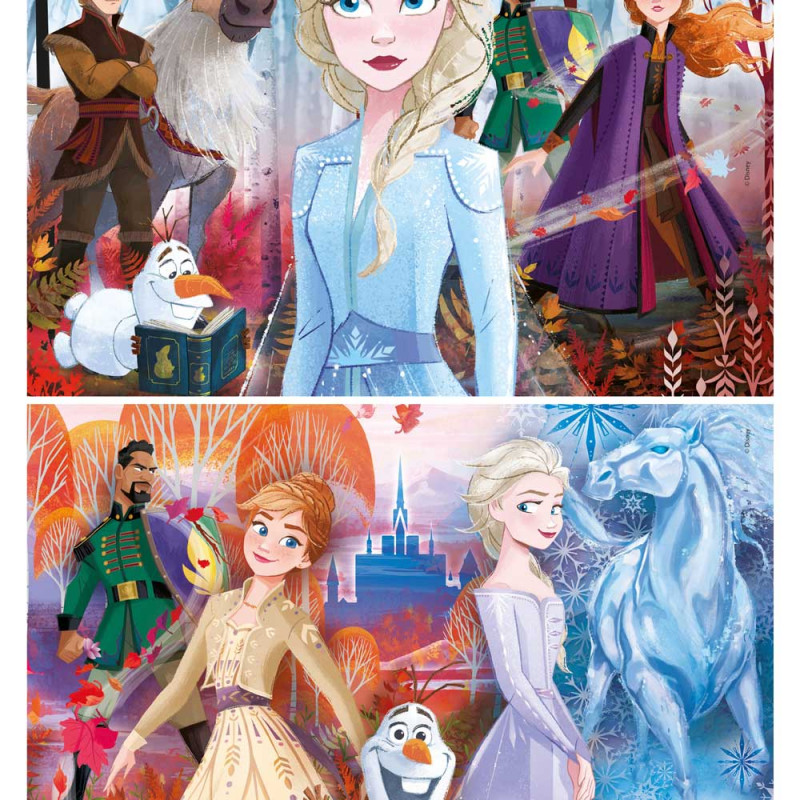 CLEMENTONI PUZZLE 2X20 FROZEN 2