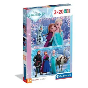 CLEMENTONI PUZZLE 2X20 FROZEN 