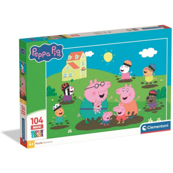 CLEMENTONI PUZZLE 104 MAXI PEPPA PRASE 