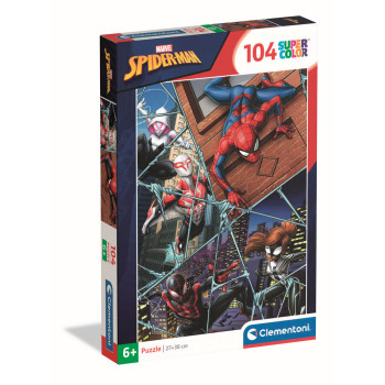 CLEMENTONI PUZZLE 104 SPIDERMAN 