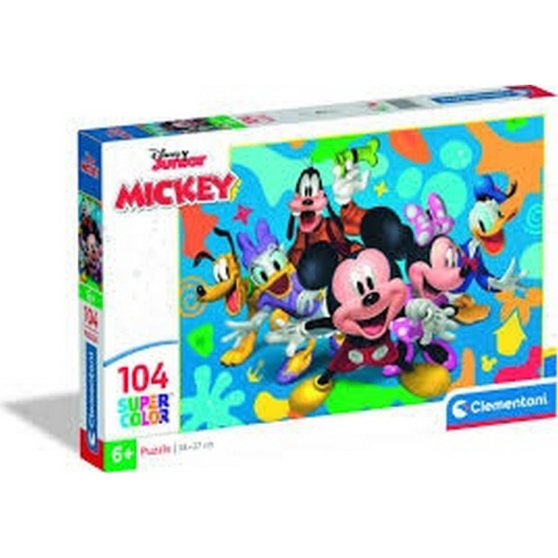 CLEMENTONI PUZZLE 104 DISNEY MICKEY AND FRIENDS 2025 