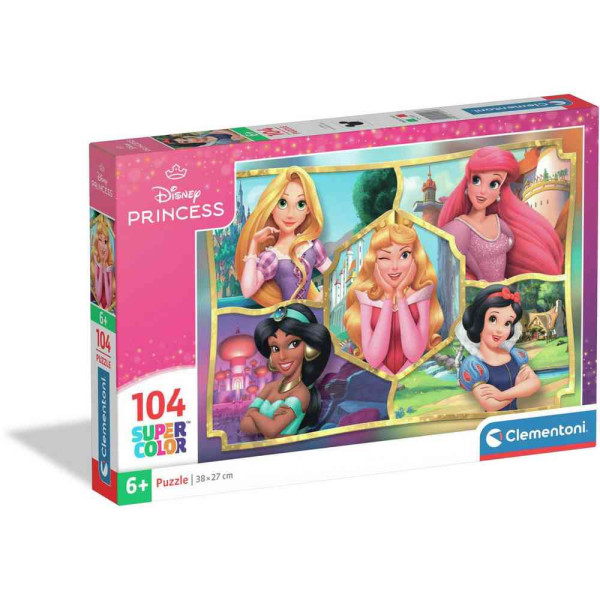 CLEMENTONI PUZZLE 104 DISNEY PRINCESS 2 2025 | Dexy Co Kids | Akcija & Cena