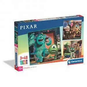CLEMENTONI PUZZLE DISNEY PIXAR 3X48 DELOVA 