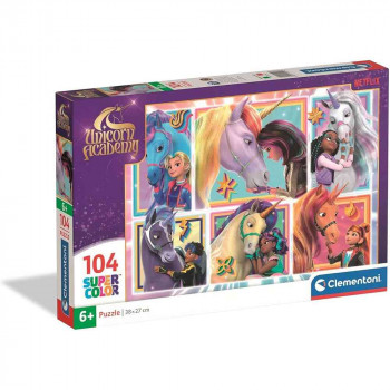 CLEMENTONI PUZZLE 104 UNICORN ACADEMY -3- 2025 