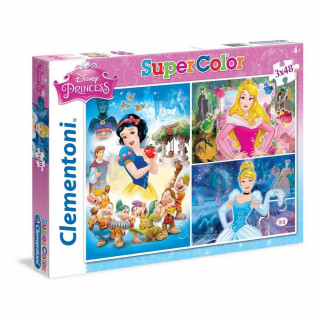 CLEMENTONI PUZZLE 3X48 DISNEY PRINCESS 