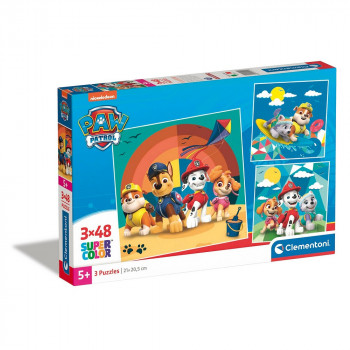 CLEMENTONI PUZZLE 3X48 PAW PATROL 