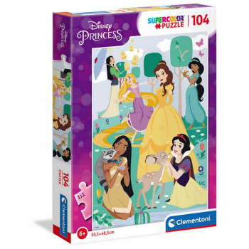 CLEMENTONI PUZZLE 104 DISNEY PRINCESS 