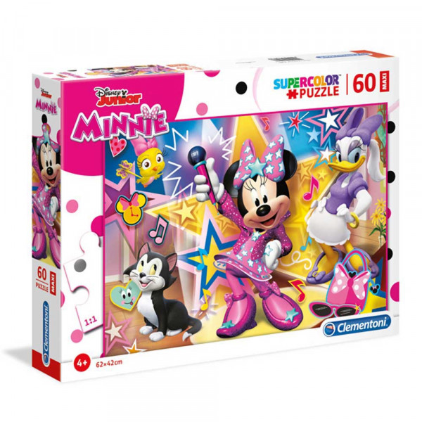 CLEMENTONI  PUZZLE 60 MAXI MINNIE HAPPY HELPER 