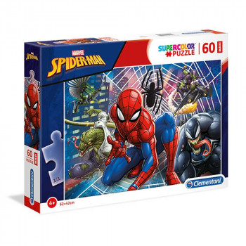 CLEMENTONI  PUZZLE 60 MAXI SPIDERMAN 