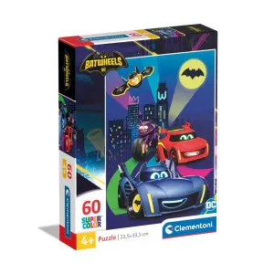 CLEMENTONI PUZZLE 60 BATWHEELS 
