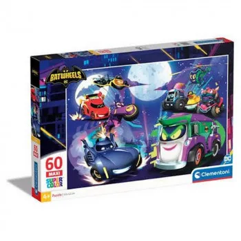 CLEMENTONI MAXI PUZZLE BATWHEELS 60 DELOVA
