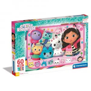 CLEMENTONI PUZZLE 60 MAXI GABBYS DOLLHOUSE
