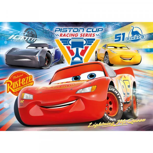 CLEMENTONI PUZZLE  104 CARS 3 