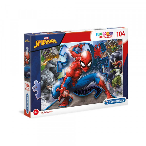 CLEMENTONI PUZZLE 104 SPIDER-MAN 