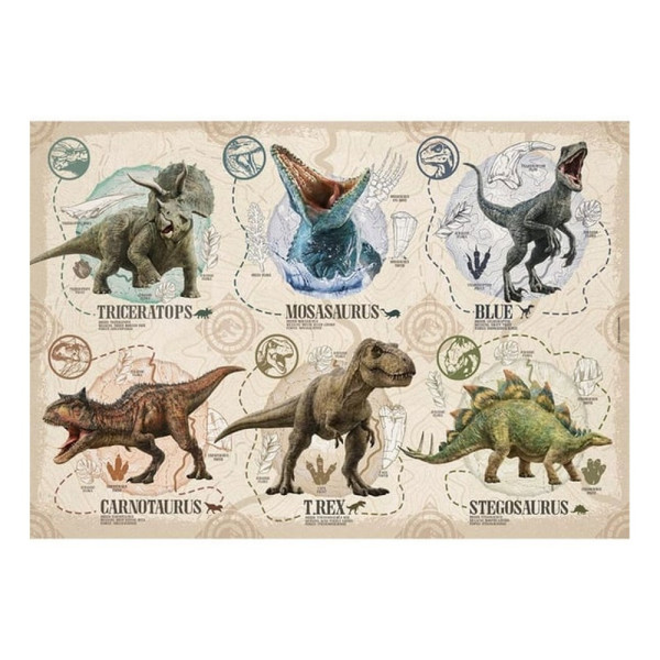 CLEMENTONI PUZZLE 104 JURASSIC WORLD 