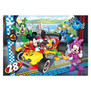 CLEMENTONI PUZZLE 104 MICKEY AND THE ROADSTER RACERS 
