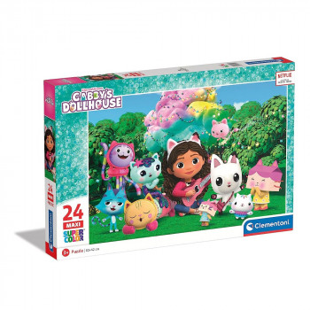 CLEMENTONI PUZZLE MAXI 24 GABBYS DOLLHOUSE 