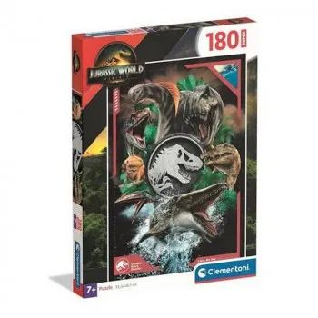 CLEMENTONI PUZZLE JURASSIC WORLD SVET IZ DOBA JURE 180 DELOVA