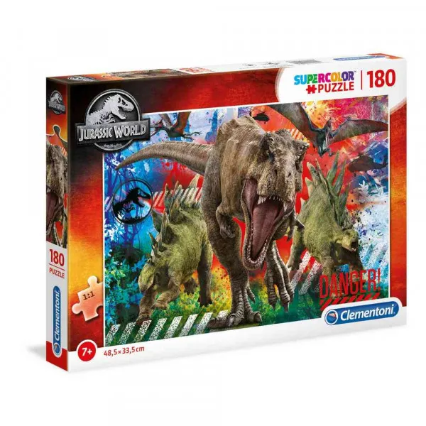 CLEMENTONI PUZZLE 180 JURASSIC WORLD 