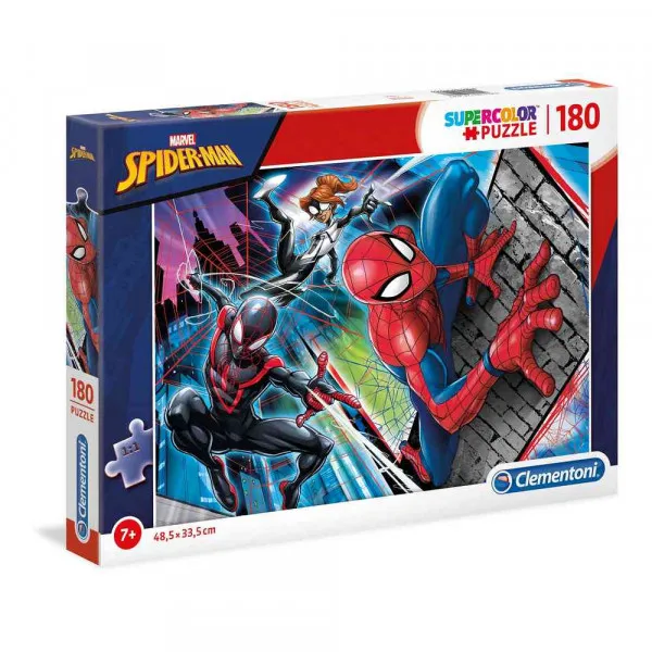 CLEMENTONI PUZZLE 180 SPIDERMAN 