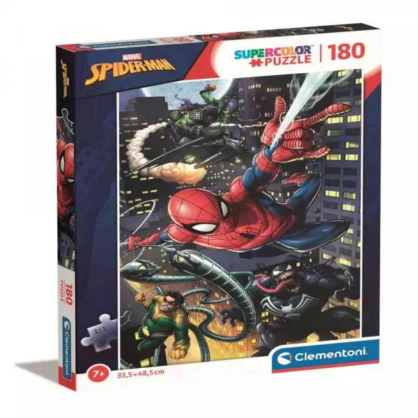 CLEMENTONI PUZZLE 180 SPIDERMAN 