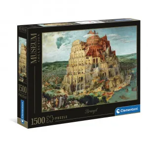 CLEMENTONI PUZZLE 1500 MUSEUM BABEL TOWER 